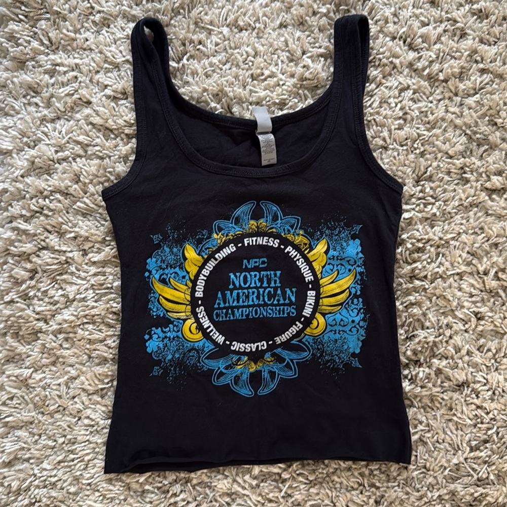 NPC NORTH AMERICAN BODYBUILDING TANK TOP